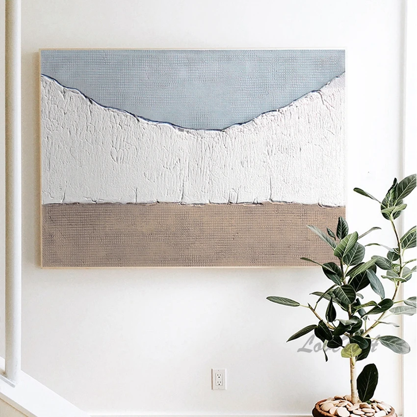 

No Frame New Arrival Abstract Simple Oil Painting Acrylic Picture Wall Hangings Decorative Paintings Picture Art For Hotel