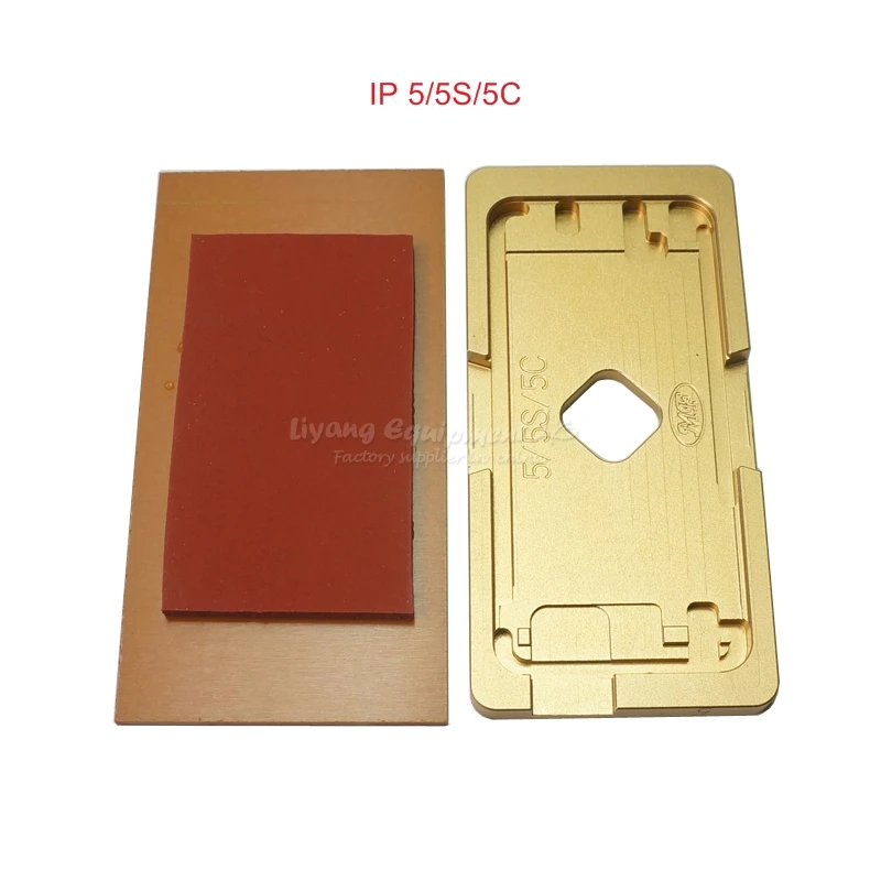 OCA выравнивание местоположения металлическая Форма для iPhone 5/6/6S/7/7Plus/X Переднее