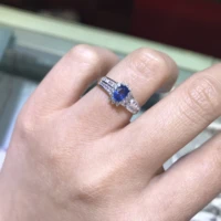 natural sapphire ring 925 silver sapphire blue sapphire new product updated every day to focus on shopkeepers