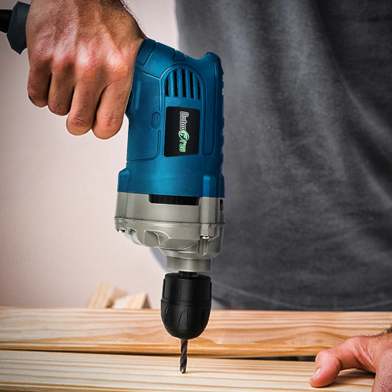 Высокомощная ручная дрель с регулировкой скорости US/EU промышленная