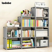 new simple book shelf floor shelf double row bookcase student child combination home vertical movable storage assembly bookcase
