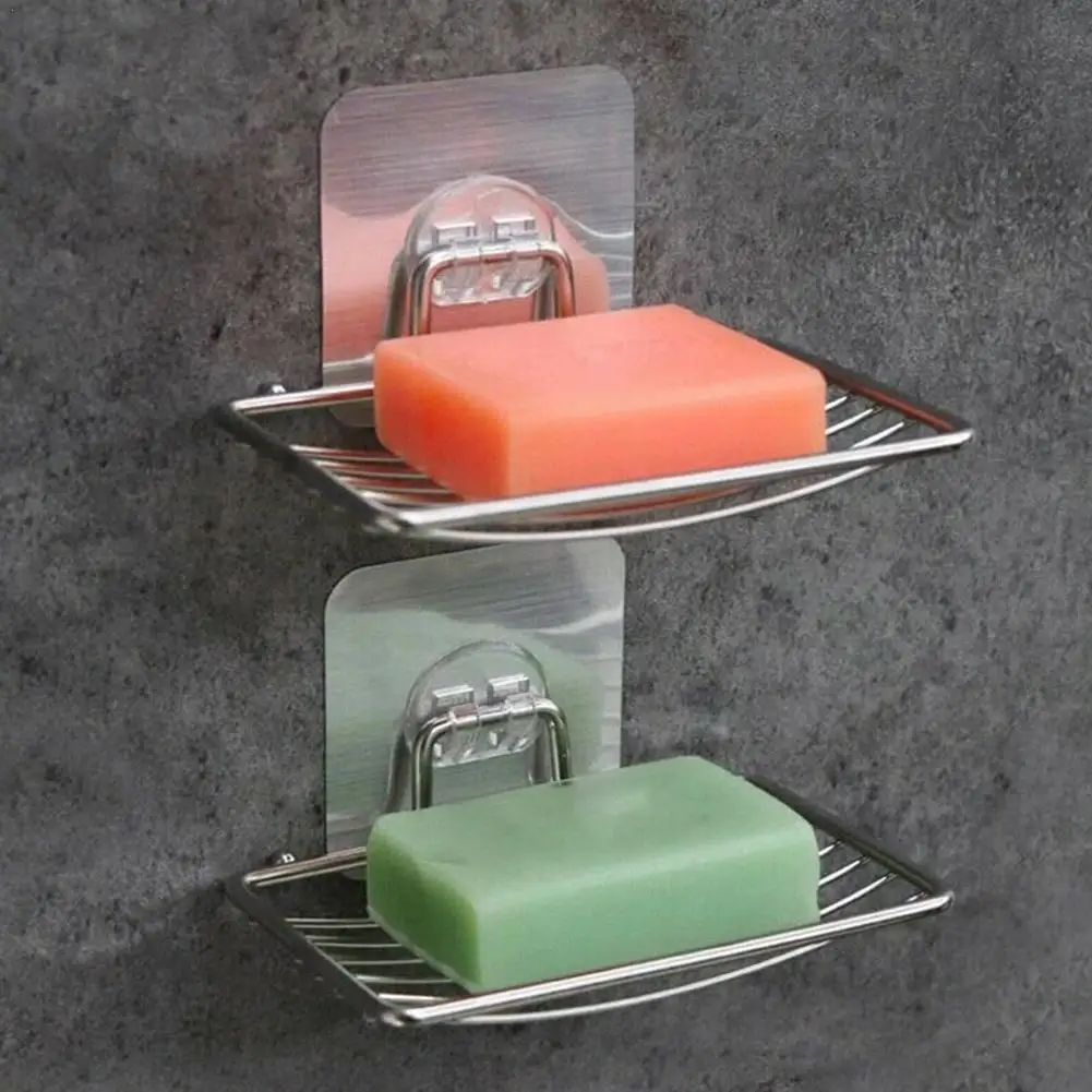 

Стальной настенный контейнер для мыла ванной комнаты