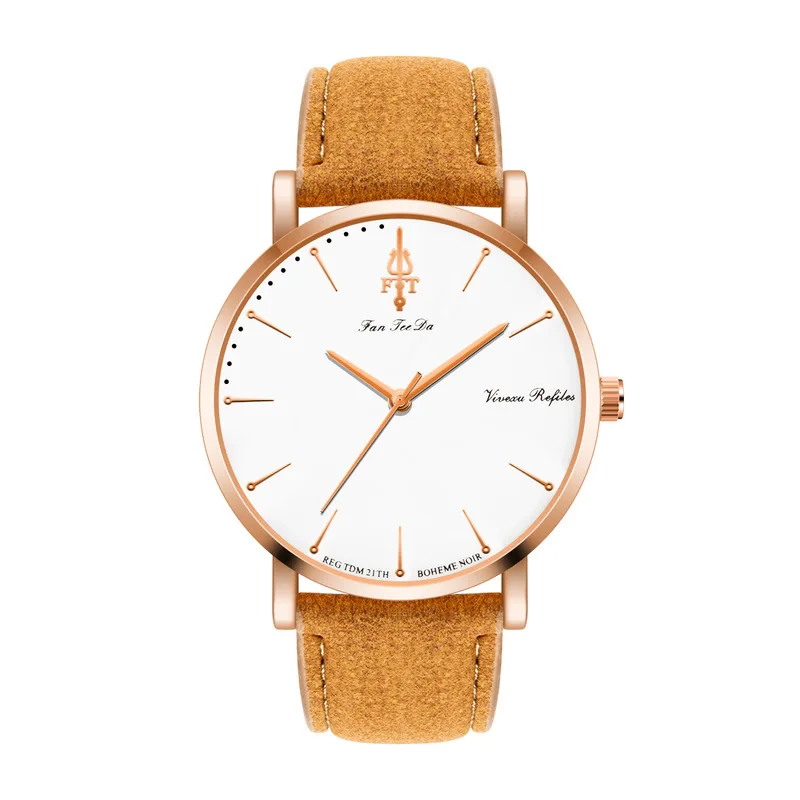 

2020 Sale Real Cross-border Shopee Hit Men Watch Straps Contracted Classic Quartz Wrist Manufacturers Selling Watches Business