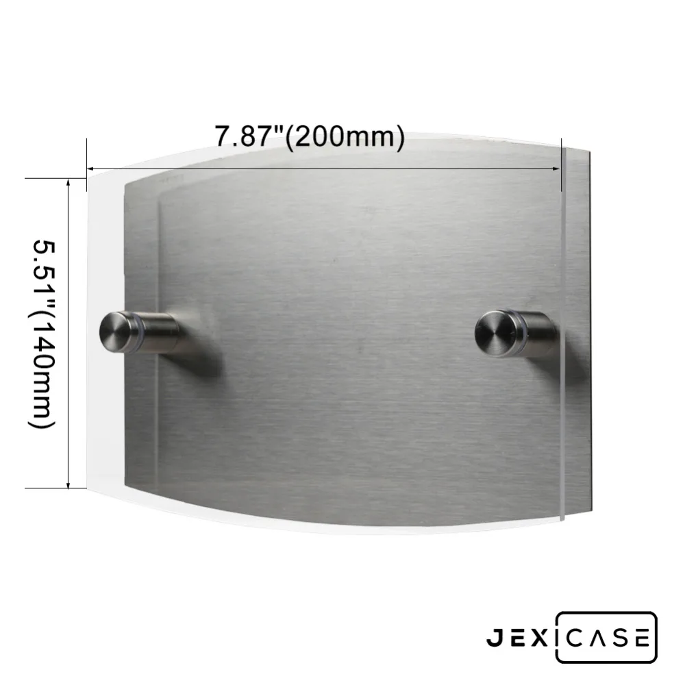 Цветы персонализированные современный дом номер двери знак акриловая матовая