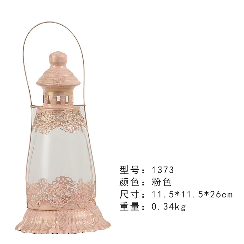 Ретро портативные фонари железная лампа подсвечник оригинальные светильники