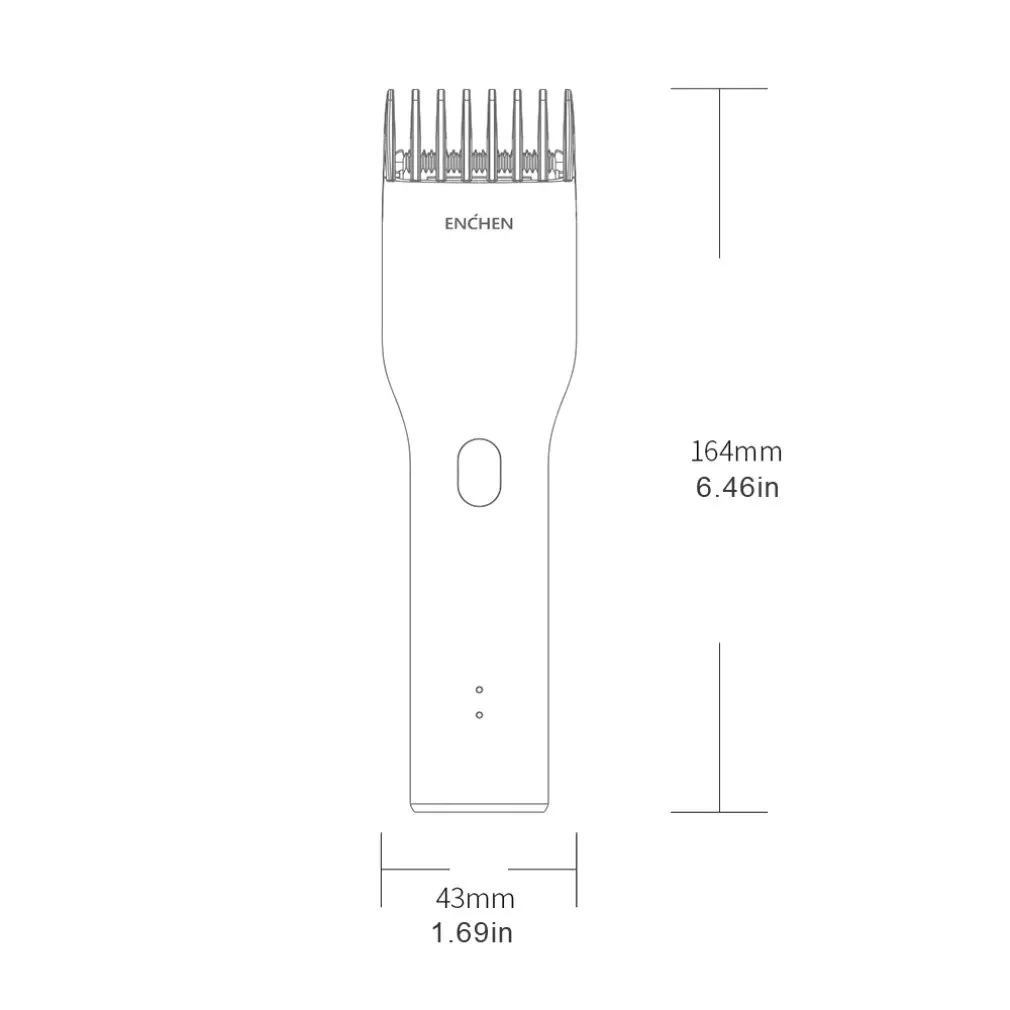 

KEMEI KM-1407 Multifunctional Hair Trimmer Rechargeable Electric Nose Hair Clipper Professional Electric Razor Beard Shaver