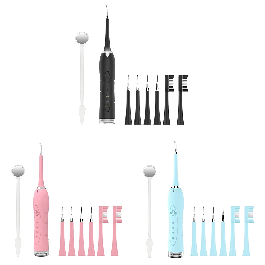 

Toothbrush Tooth Stains Calculus Remover Whitener Cleaner Kit Dental Tartar Calculus Scaler Teeth Whitener Cleaner