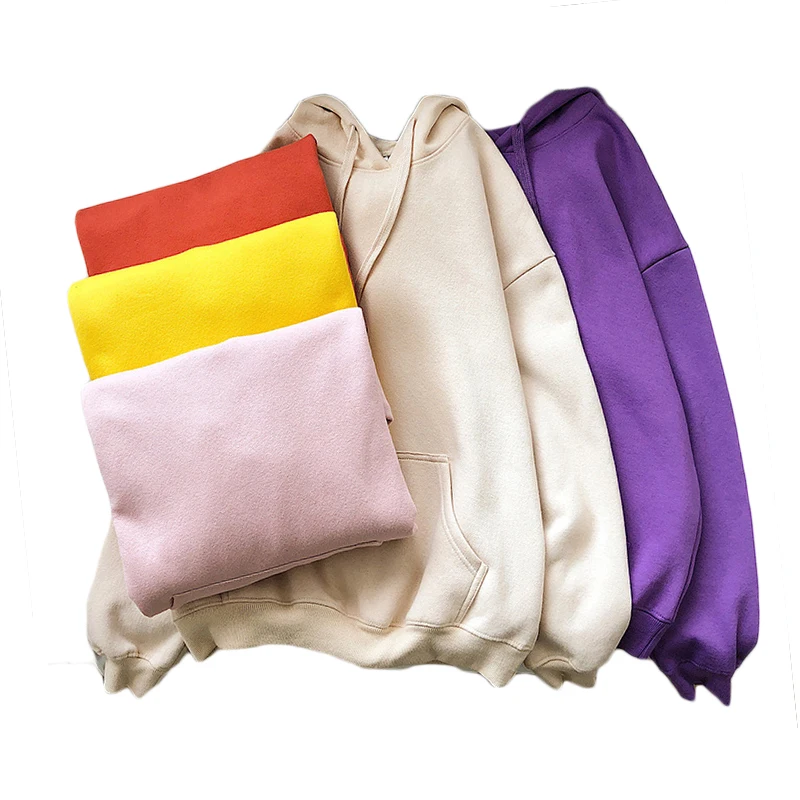 Толстовка мужская с капюшоном флисовая кофта повседневная однотонная белая