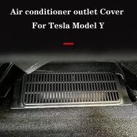 car seat abs air conditioner outlet dust cover trim for tesla model y 2pcs