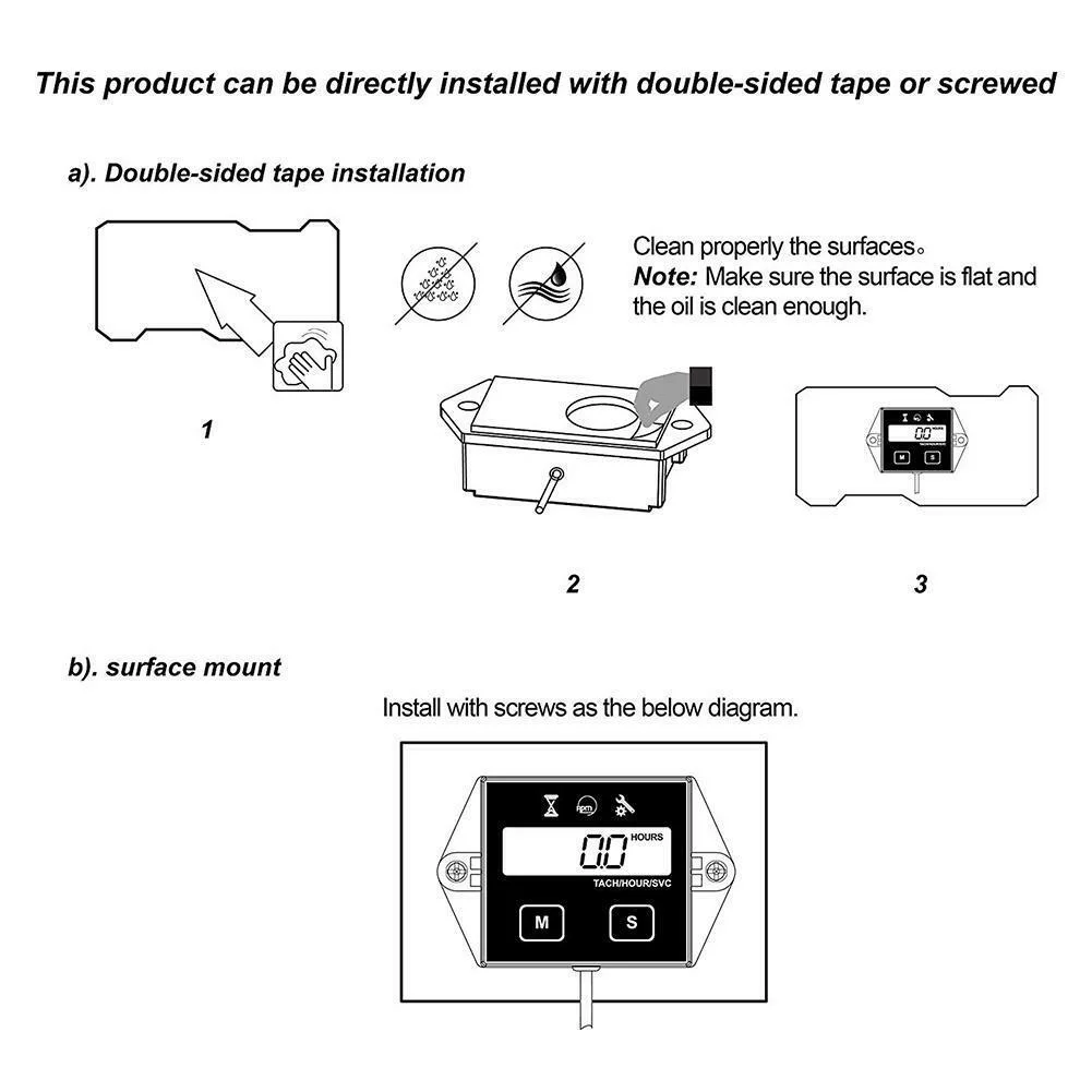 Водонепроницаемый счетчик скорости мотоцикла таймер сброс времени мониторинг