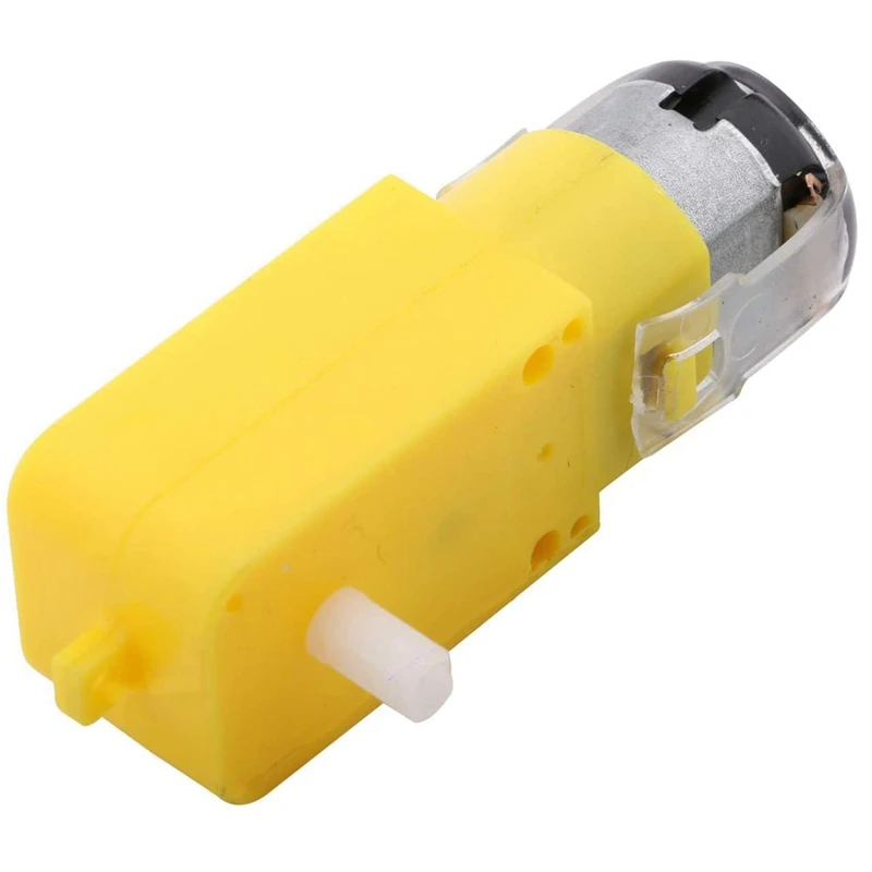 20 Pieces DC 70MA (3V) Robot Intelligent Car DIY Dual Shaft Gear TT Motor for MCU 7X2.2X1.8cm |