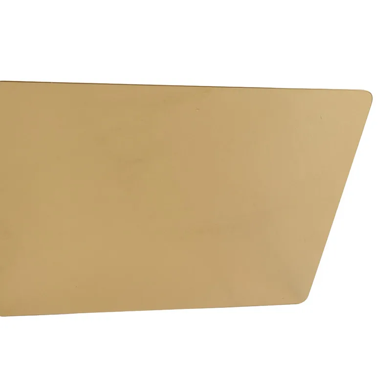 

New Stainless Steel Menu Splint Writing Board Folder Creative Stationery Folder For Office Financial Restaurant School Supplies