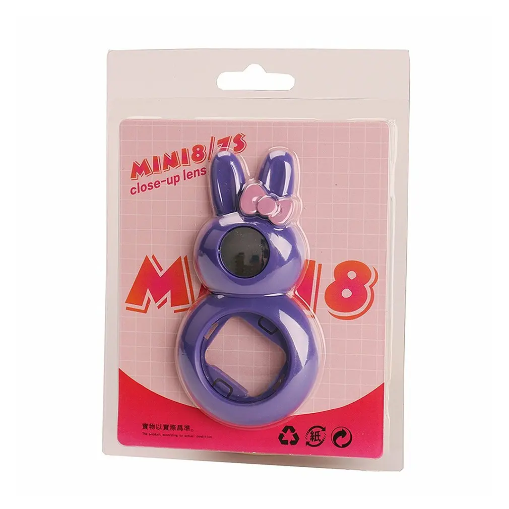 Крупным планом объектив с зеркалом для селфи кроликом классический дизайн Fujifilm