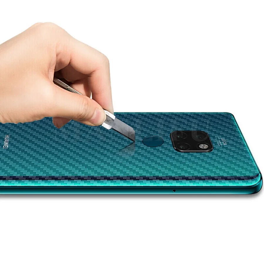 10 шт./лот 3D матовый прозрачный чехол накладка пленка из углеродного волокна для