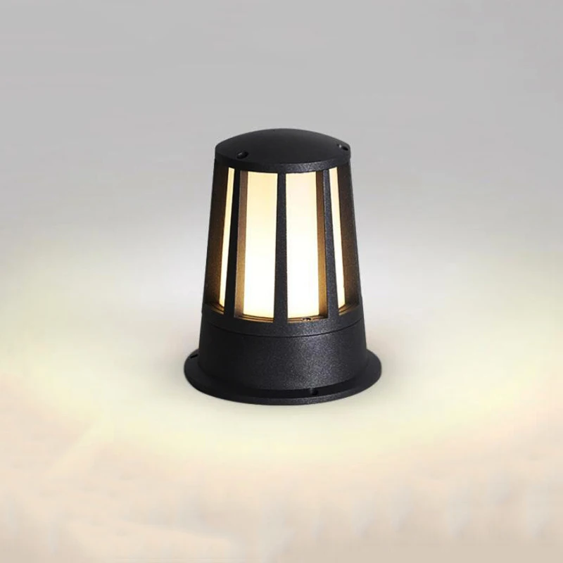 

Outdoor Waterproof Modern Minimalist Lawn Lamp Villa Courtyard Gate Landscape Lamp Garden Column Head Lamp