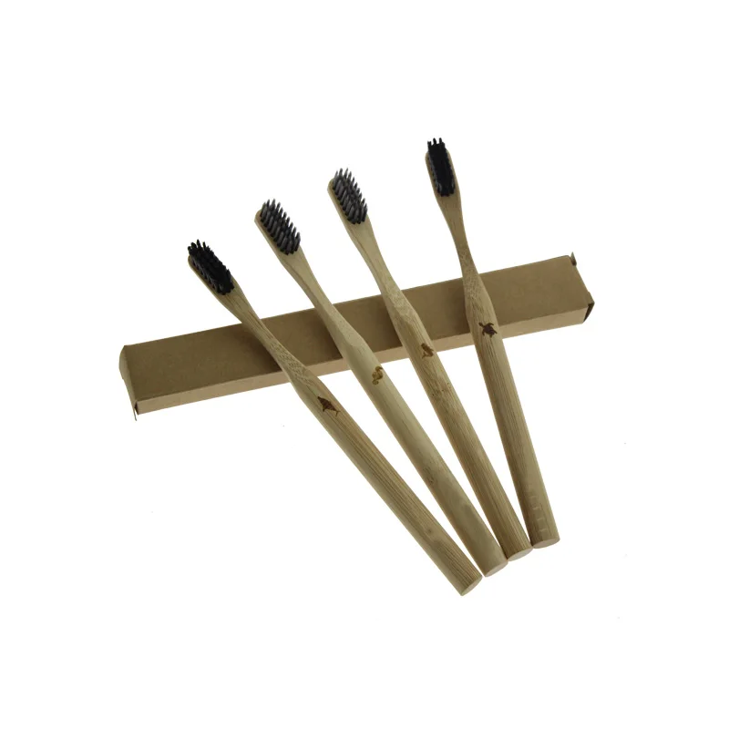 4 шт./компл. щетка с древесным углем Экологически чистая дорожная домашняя отель