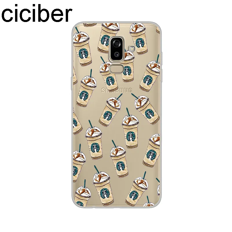 Чехол для телефона ciciber с забавной едой пиццей Samsung Galaxy J6 J5 J2 J3 J4 J1 J7 J8 Pro Core Prime mini 2017