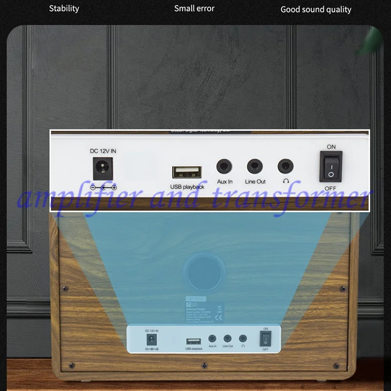 Океанская цифровая Интернет-радио улучшенная беспроводная Wi-Fi smart новая Bluetooth