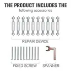 Винтовой ключ, выключатель, розетка, многофункциональная Кассетная винтовая опорная штанга, настенный выключатель шкатулка, Ремонтный винт, электрические инструменты