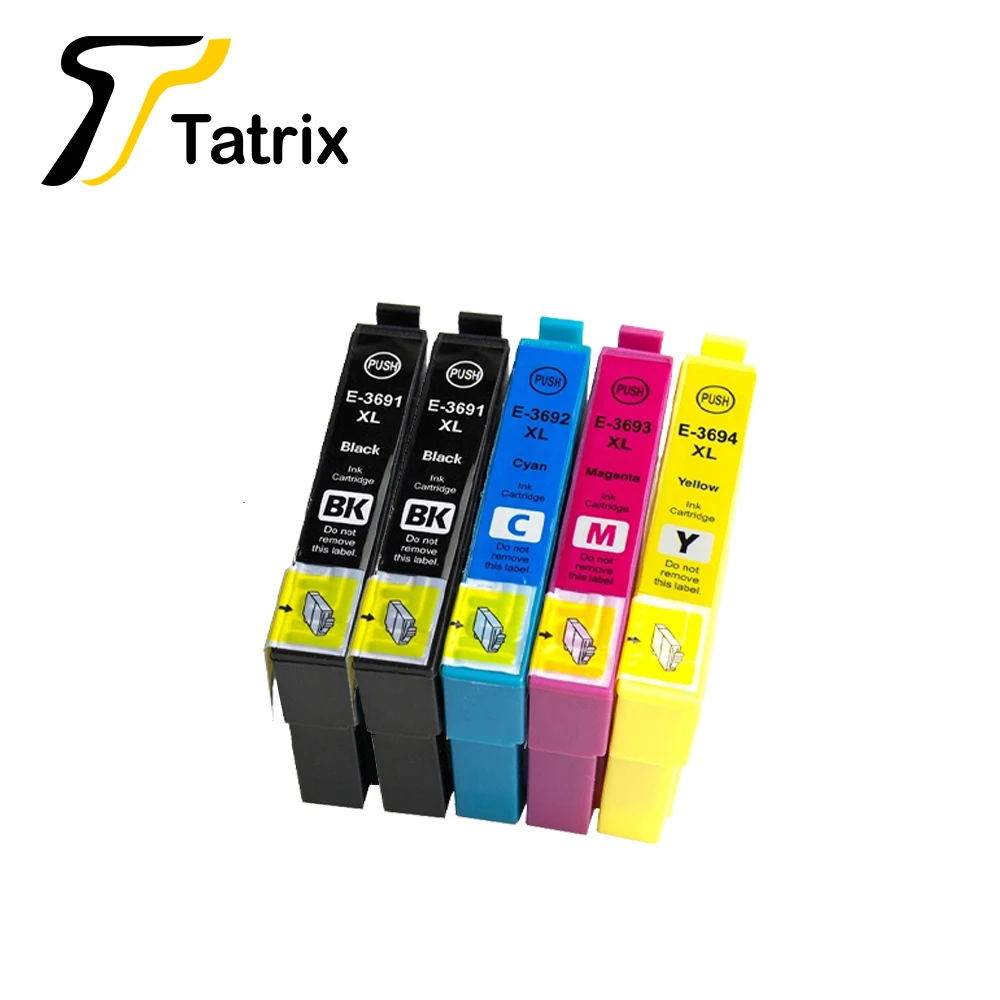 Цветной совместимый картридж для принтера Tatrix T3691 T3692 T3693 T3694 чернильный Epson