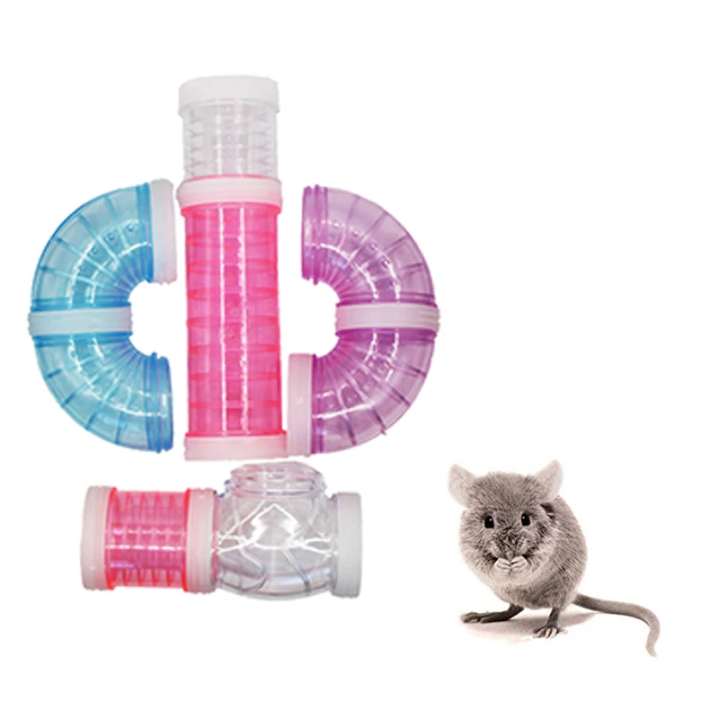 DIY U Тип линия пластиковых труб трубка обучение игры подключения внешних туннель