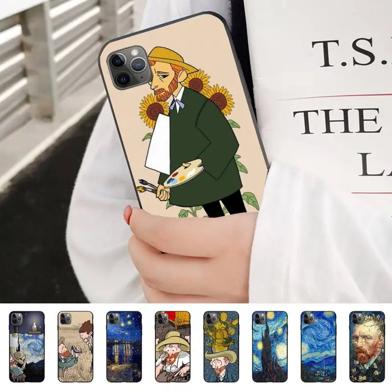 Импрессионист художник Винсент Виллем Ван Гог чехол для телефона IphoneX XS 11 11Pro 5 5s SE