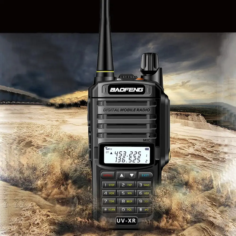 Водонепроницаемая рация Baofeng UV-XR uv-9r uv9r plus портативная ручная двухсторонняя с