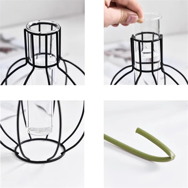 Скандинавские железные вазы для растений садовая ваза цветов Современная