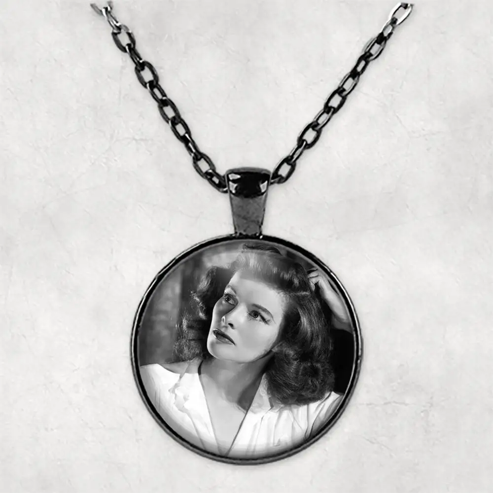 Katharine Хепберн персонализированные фото ожерелье ювелирные изделия с картинами s