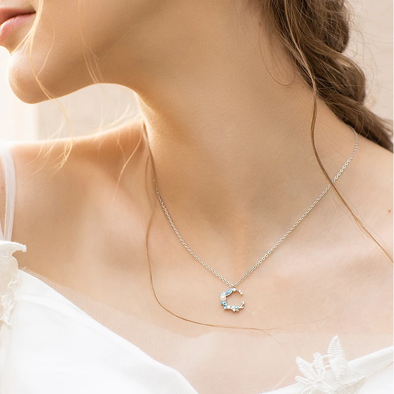 Thaya свадебное ожерелье с кристаллами и романтическим венком Винтажный дизайн из