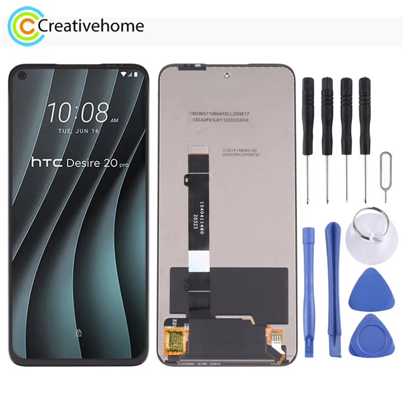

Высококачественный ЖК-экран и дигитайзер в сборе для HTC Desire 20 Pro/для HTC Desire 20 Plus