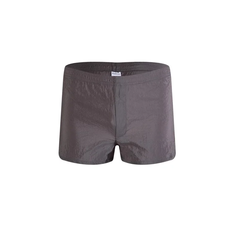 Нижнее белье для мужчин из тканого полотна, мужские боксеры, cueca masculina, мужские боксеры, соблазнительные нижнее белье, ropa interior hombre, боксеры para hombre - Цвет: grey A