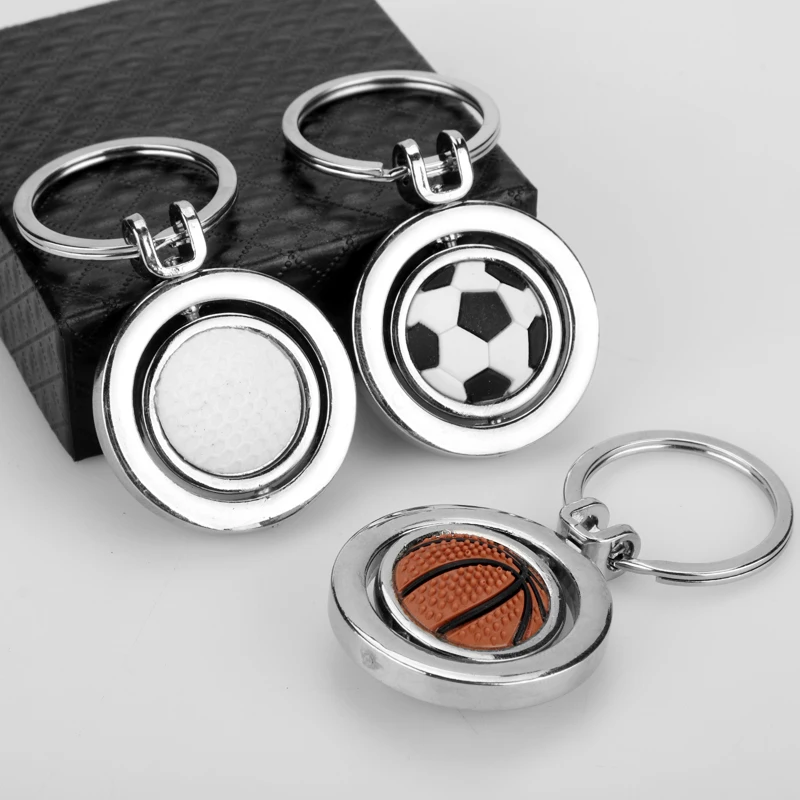 Чемпионат мира по футболу 3D спортивные вращающийся баскетбол футбол брелок для