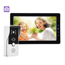 REDEAGLE 9 inch Home Video Door Phone Doorbell Recording intercom System IR Night Vision Camera