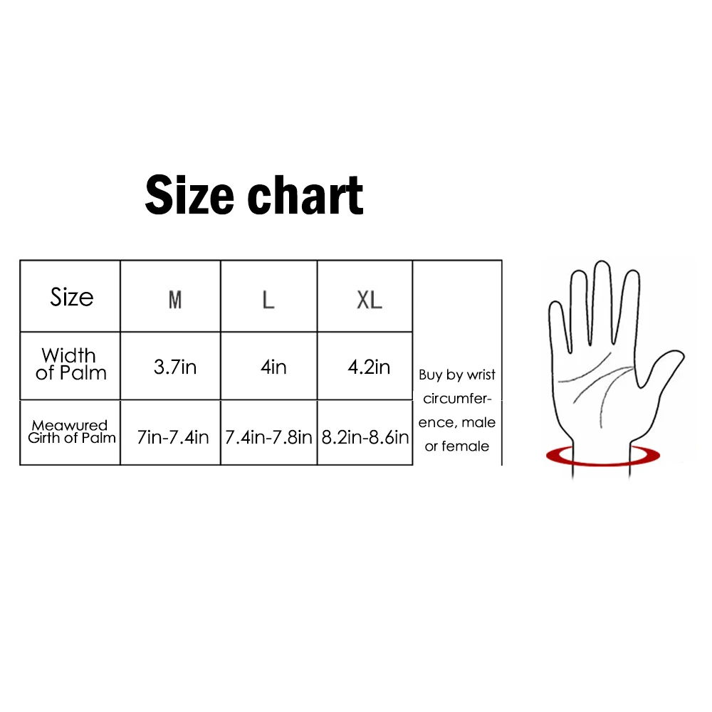 

Gym Gloves Fitness Weight Lifting Gloves Body Building Training Sports Exercise Sport Workout Glove for Men Women M/L/XL