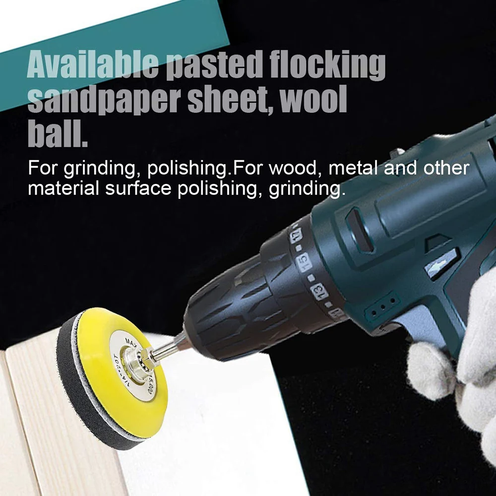 

10 шт., набор шлифовальных дисков для дрели