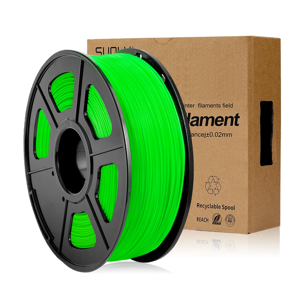 SUNLU PLA Filament 1.75MM 1KG Plastic PLA 3D Printer Filament Hot Sale 3D Printing Materials 1KG With Spool