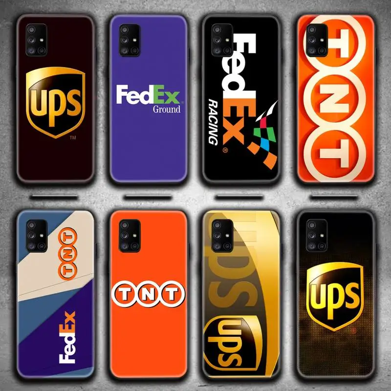 

express TNT UPS Phone Case For Samsung Galaxy A21S A01 A11 A31 A81 A10 A20E A30 A40 A50 A70 A80 A71 A51