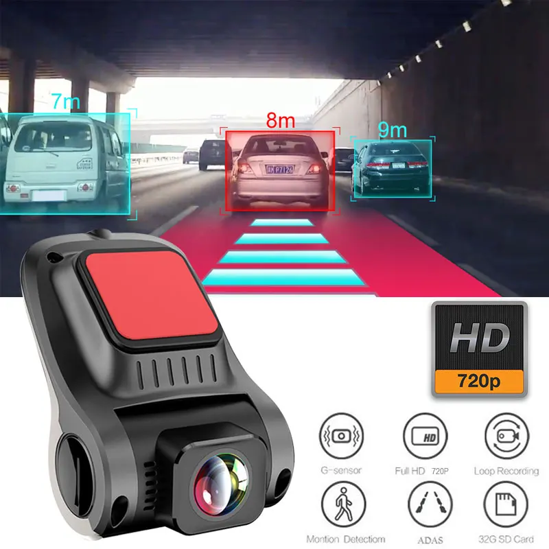 Vehemo ADAS DVR видеорегистратор Автомобильный регистратор камера Auto1080P Full HD Dashcam с