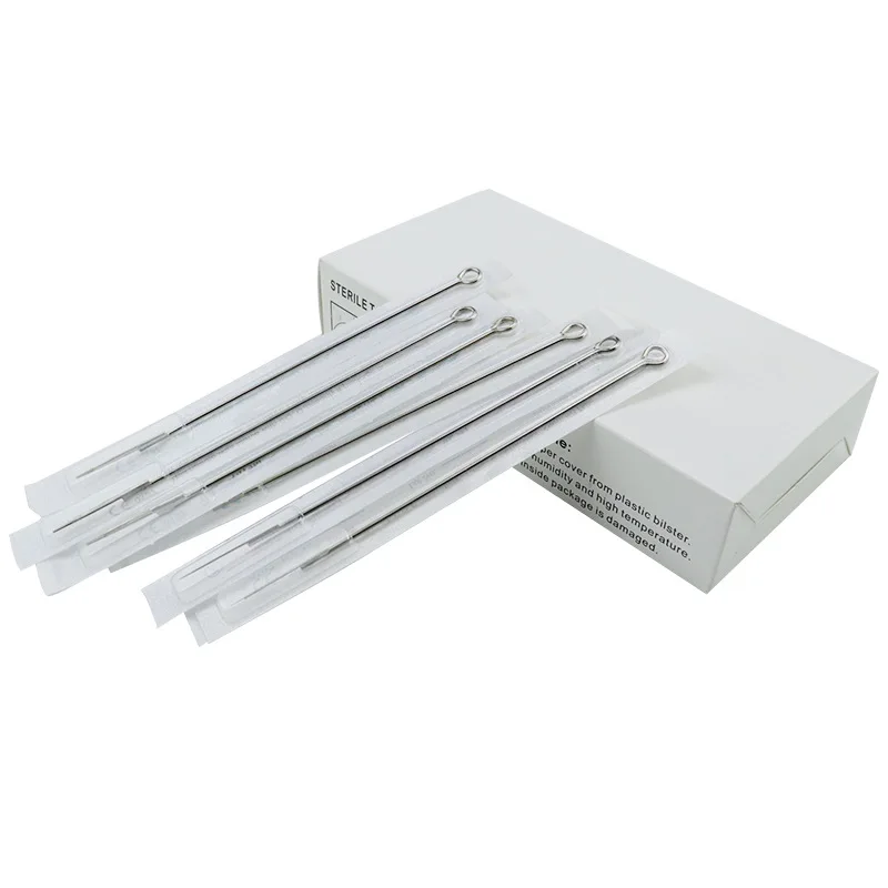 5 шт. одноразовые иглы для татуировки сортированные стерилизованные 1/3/5/7RL