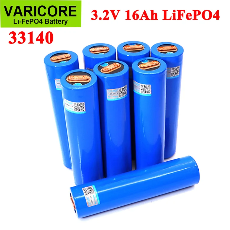 VariCore 33140 3.2v 15Ah Lifepo4 3.2V Cells for Diy 12v 24V 36V 48V 20AH 30AH Ebike e-scooter Power Tools Battery Pack