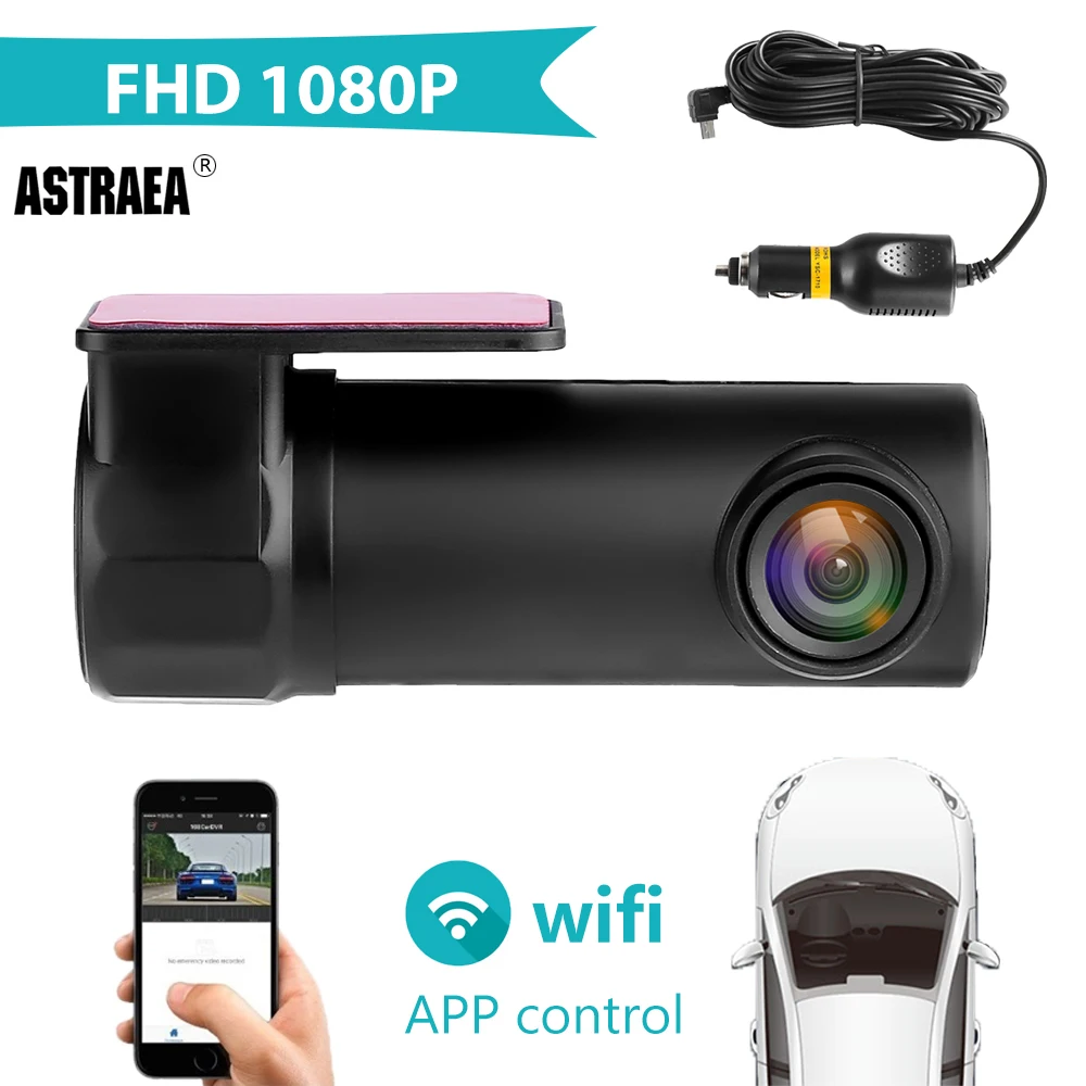 Видеорегистратор автомобильный Astraea с Wi Fi 1080P ночное видение|Видеорегистраторы| |