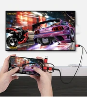 2k 60hz ios android type c tv video cable adapter for iphone 12 11 13 pro max x 8 for huawei p40 p30 pro smasung s8 s9 s10 s20
