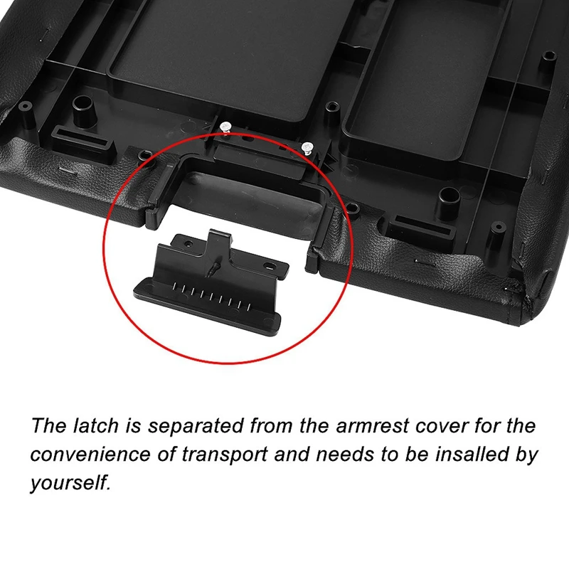 

Center Console Lid Kit with Latch Compatible Sierra 1500/2500/3500 Center Console Cover Repair Kit 20864151