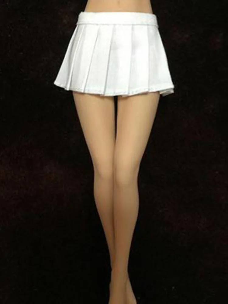 1/6th Female Pleated Skirt Girl Students School Short White F Action Figure | Игрушки и хобби