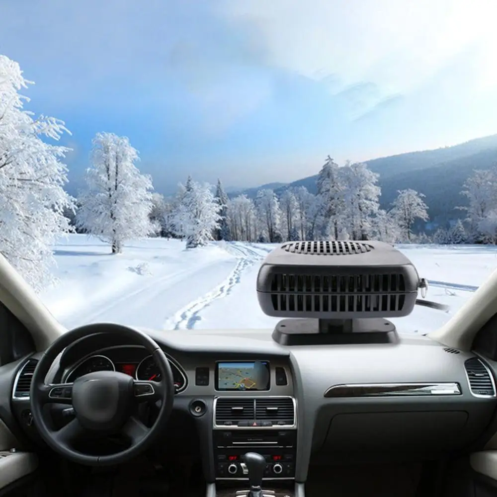 Портативный Авто нагреватель Demister 12/24V 200W электрический лобового стекла 360