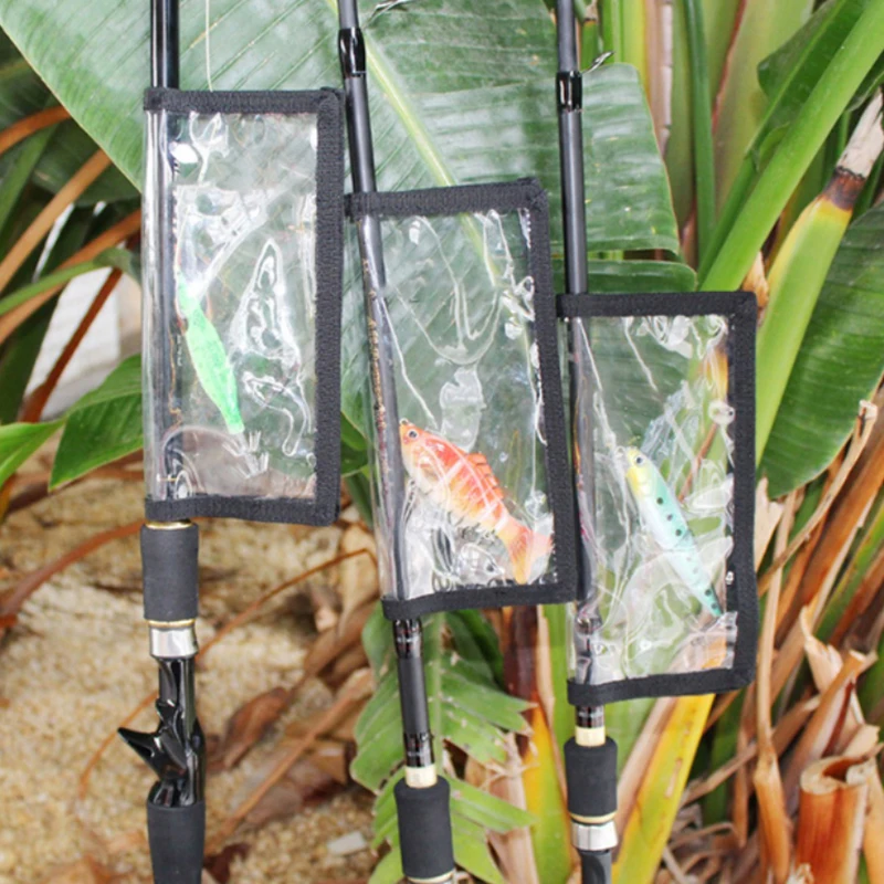 1 шт. прозрачный блесна из ПВХ рыболовный крючок защитные обертывания крышка