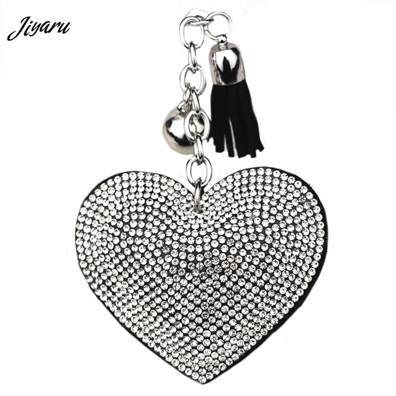 2020 модные аксессуары для сумки женские украшения в форме сердца алмазная