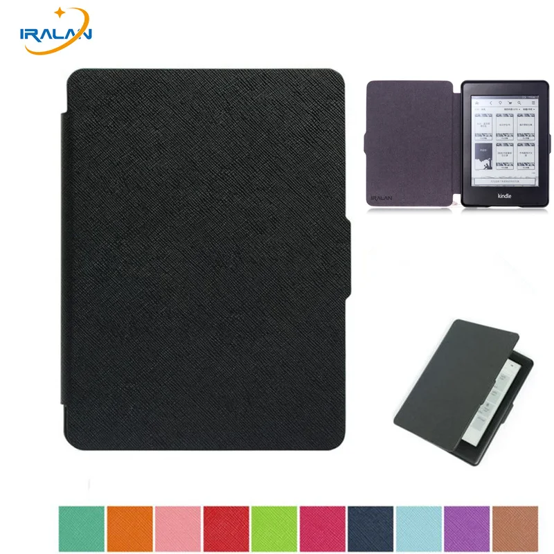 

New arrival Smart Leather Case For Kobo Glo HD Kobo Touch 2 eReader 6" (not Clara HD N249) Magnetic Auto Sleep Wake Up Cover+pen