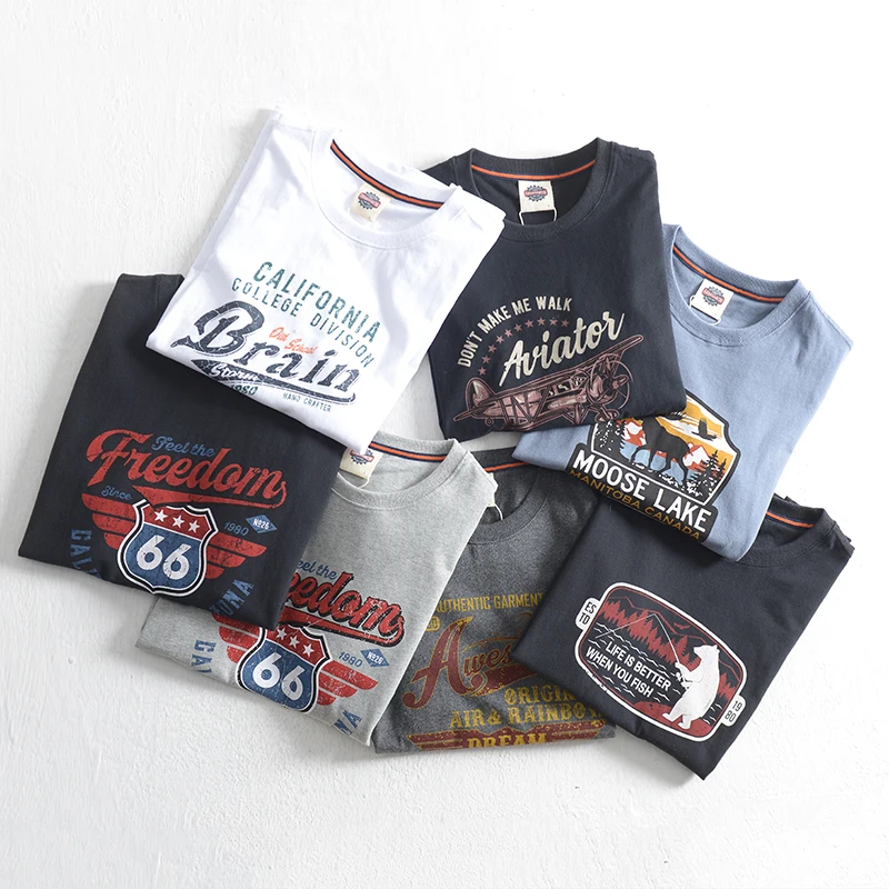 Мужские Винтажные повседневные футболки в стиле панк с 3D принтом мужские Модные